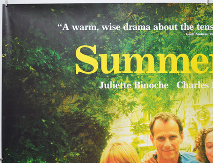 SUMMER HOURS (Top Left) Cinema Quad Movie Poster 