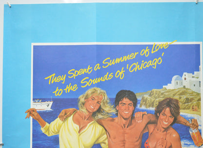 SUMMER LOVERS (Top Left) Cinema Quad Movie Poster 