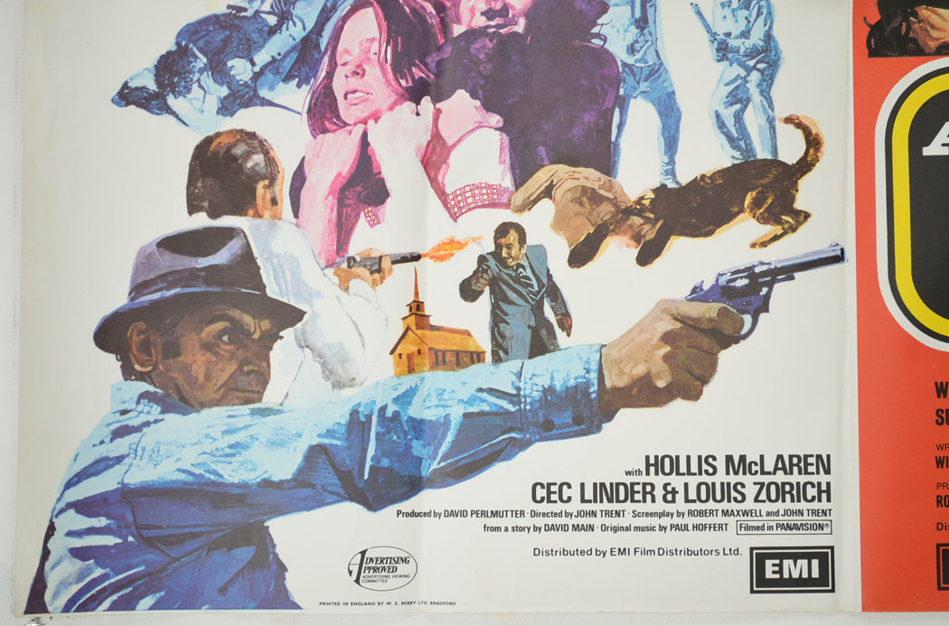 SUNDAY IN THE COUNTRY / BIG BAD MAMA (Bottom Left) Cinema Quad Movie Poster 