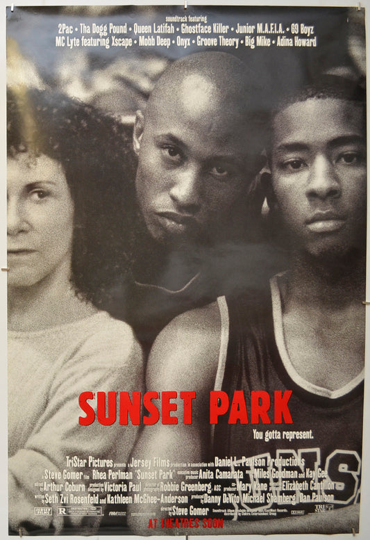 Sunset Park (a.k.a. Coach) Original One Sheet Poster - Film Poster - Movie Poster