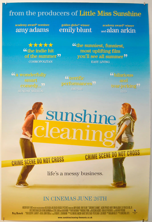 Sunshine Cleaning Original One Sheet Poster - Film Poster - Movie Poster