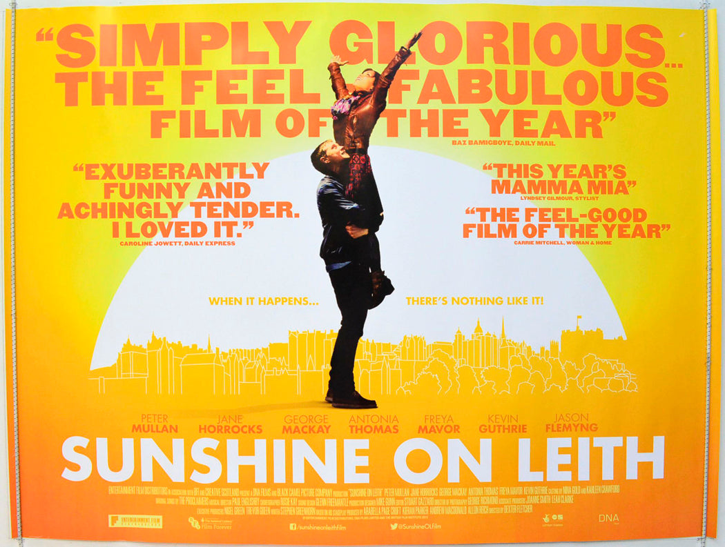 Sunshine On Leith Original British Quad Poster - Film Poster - Movie Poster 