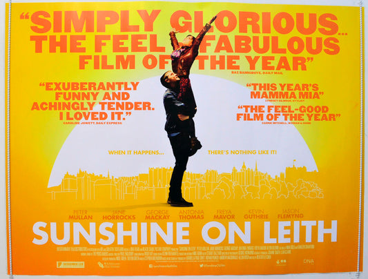 Sunshine On Leith Original British Quad Poster - Film Poster - Movie Poster 