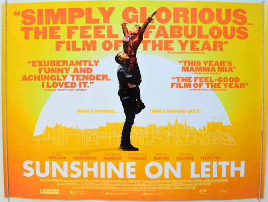 Sunshine On Leith Original British Quad Poster - Film Poster - Movie Poster 