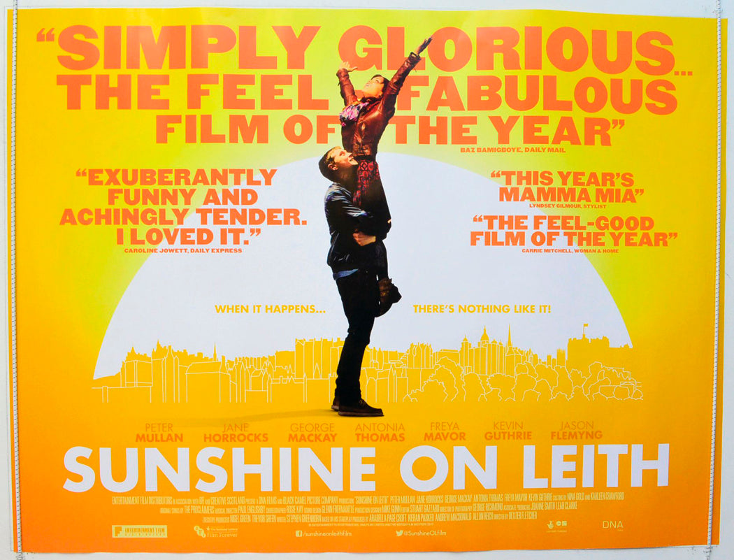 Sunshine On Leith Original British Quad Poster - Film Poster - Movie Poster 