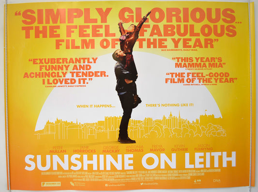 Sunshine On Leith   Original Quad Poster - Film Poster - Movie Poster 