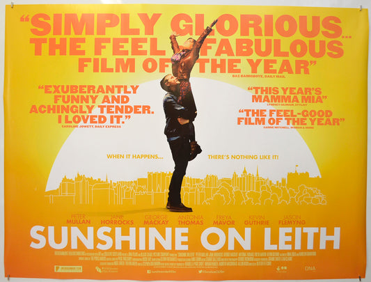 Sunshine On Leith  Original Quad Poster - Film Poster - Movie Poster