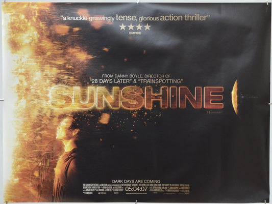 Sunshine - Original Quad Poster - Film Poster - Movie Poster