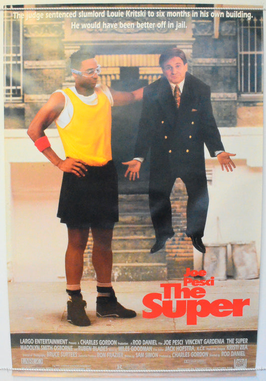 The Super  Original One Sheet Poster - Film Poster - Movie Poster 