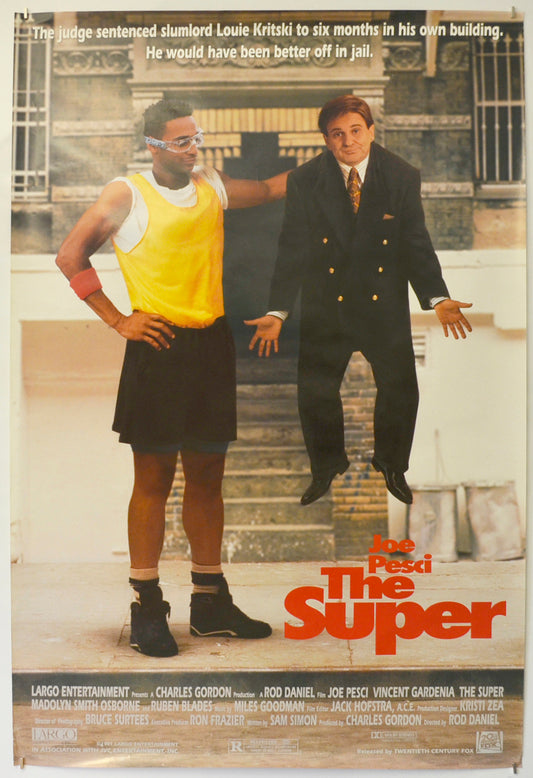 The Super  Original One Sheet Poster - Film Poster - Movie Poster 