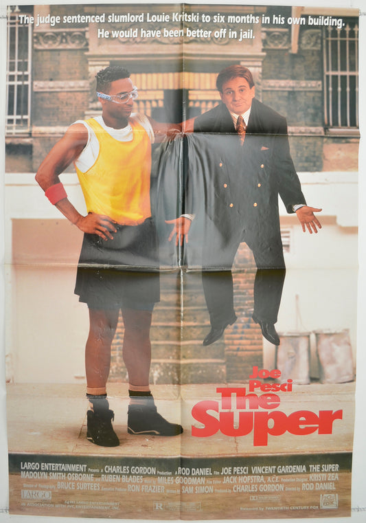 The Super  Original One Sheet Poster - Film Poster - Movie Poster 