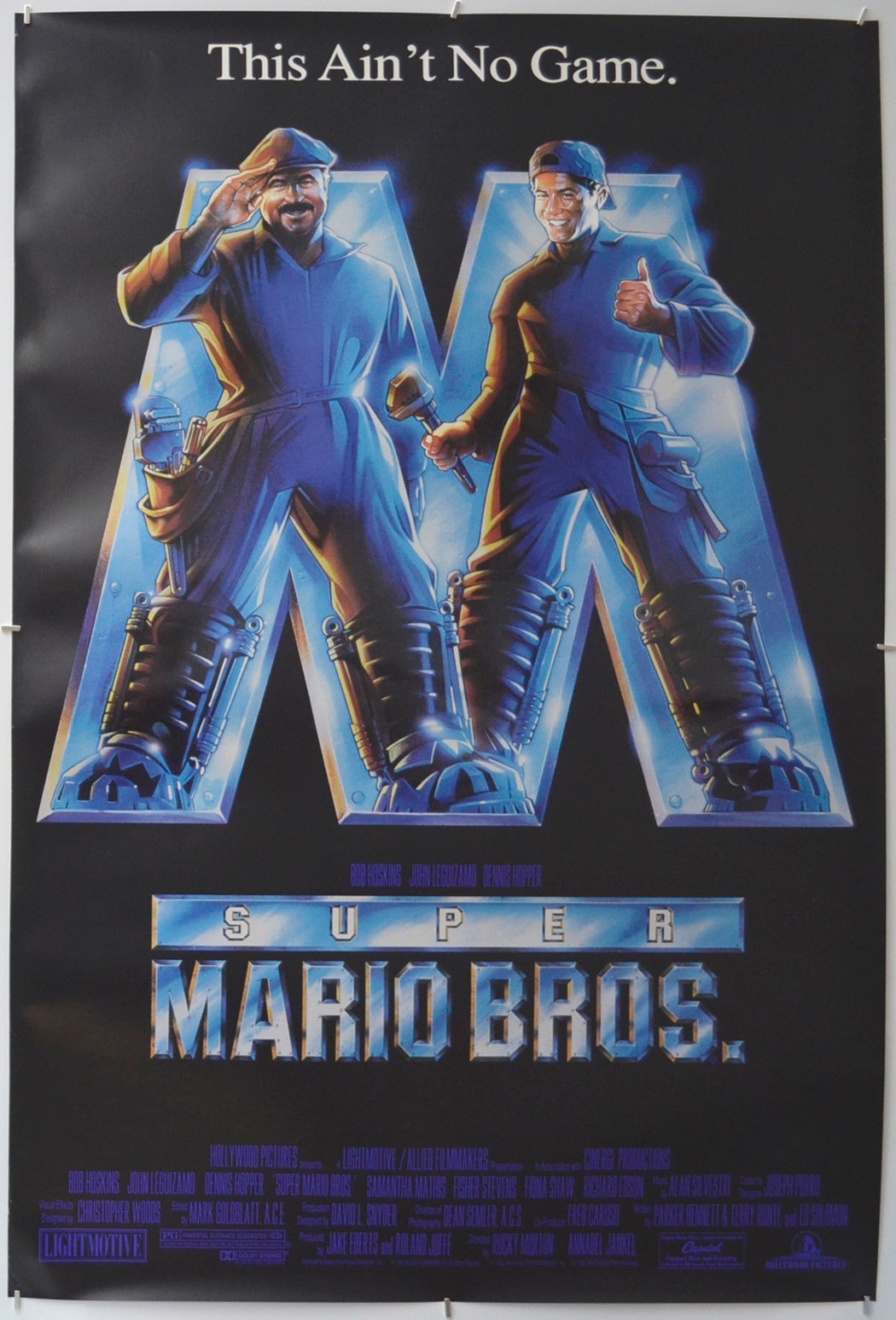 Super Mario Bros - Original One Sheet Poster - Film Poster - Movie Poster - Cinema Poster