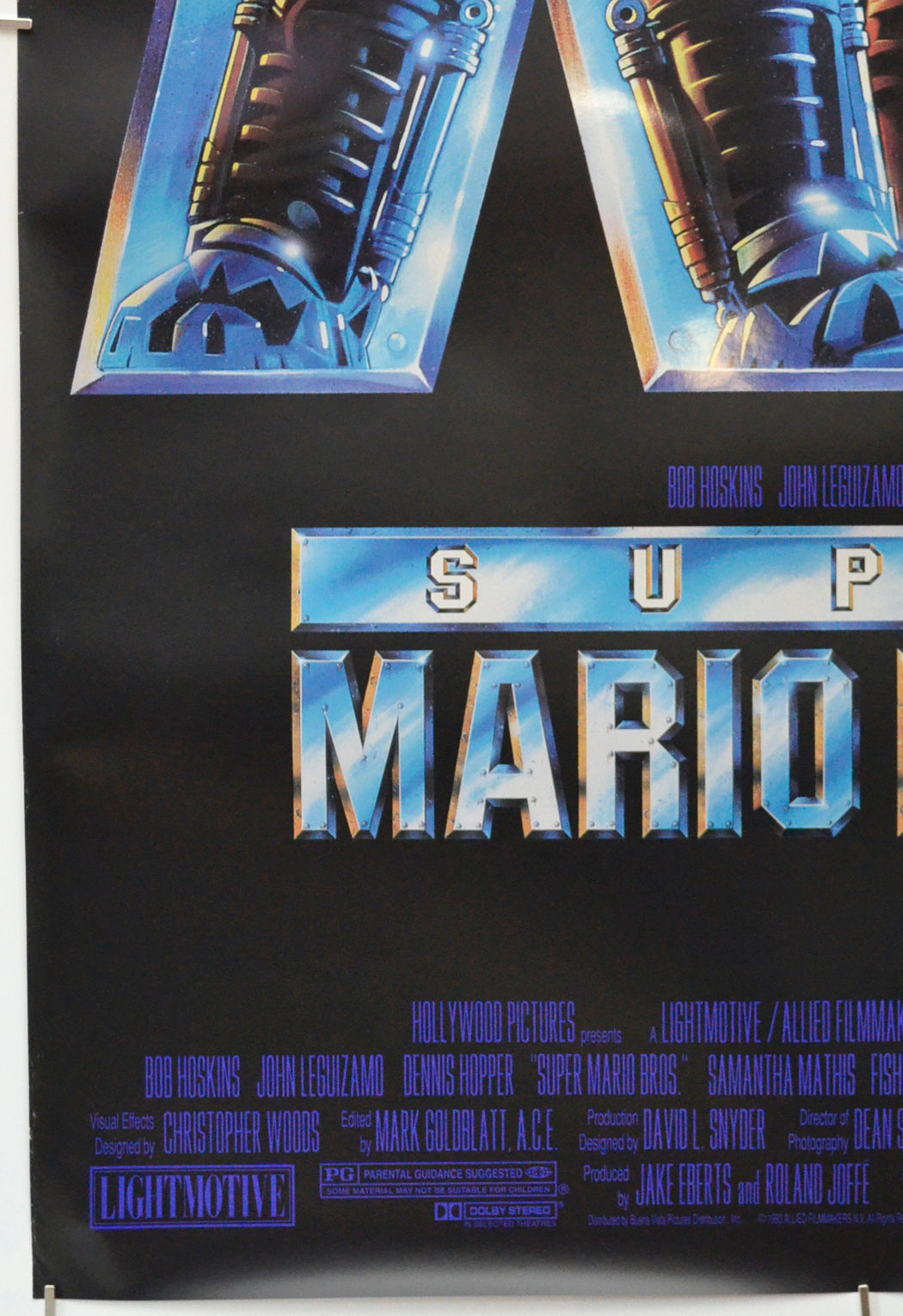 SUPER MARIO BROS (Bottom Left) Cinema One Sheet Movie Poster 