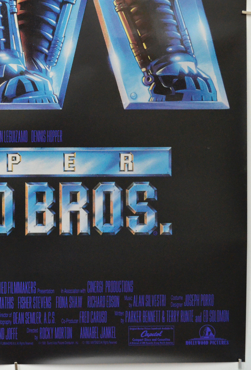 SUPER MARIO BROS (Bottom Right) Cinema One Sheet Movie Poster 