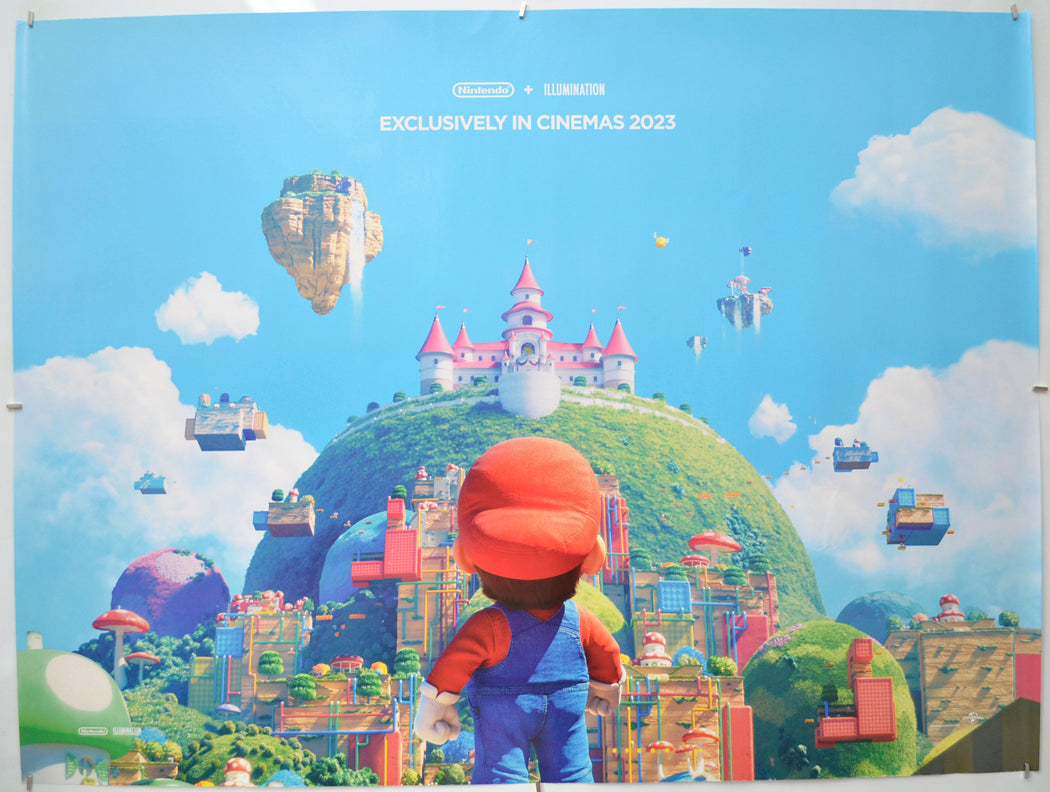 The Super Mario Bros. Movie (Teaser / Advance Version) Original Quad Poster - Film Poster - Movie Poster