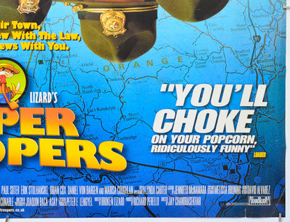 Super Troopers (Bottom Right) Cinema Quad Movie Poster 