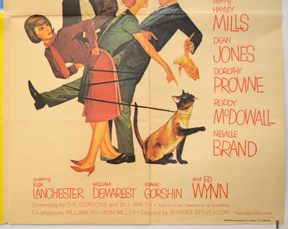 SUPERDAD / THAT DARN CAT (Bottom Right) Cinema Quad Movie Poster 