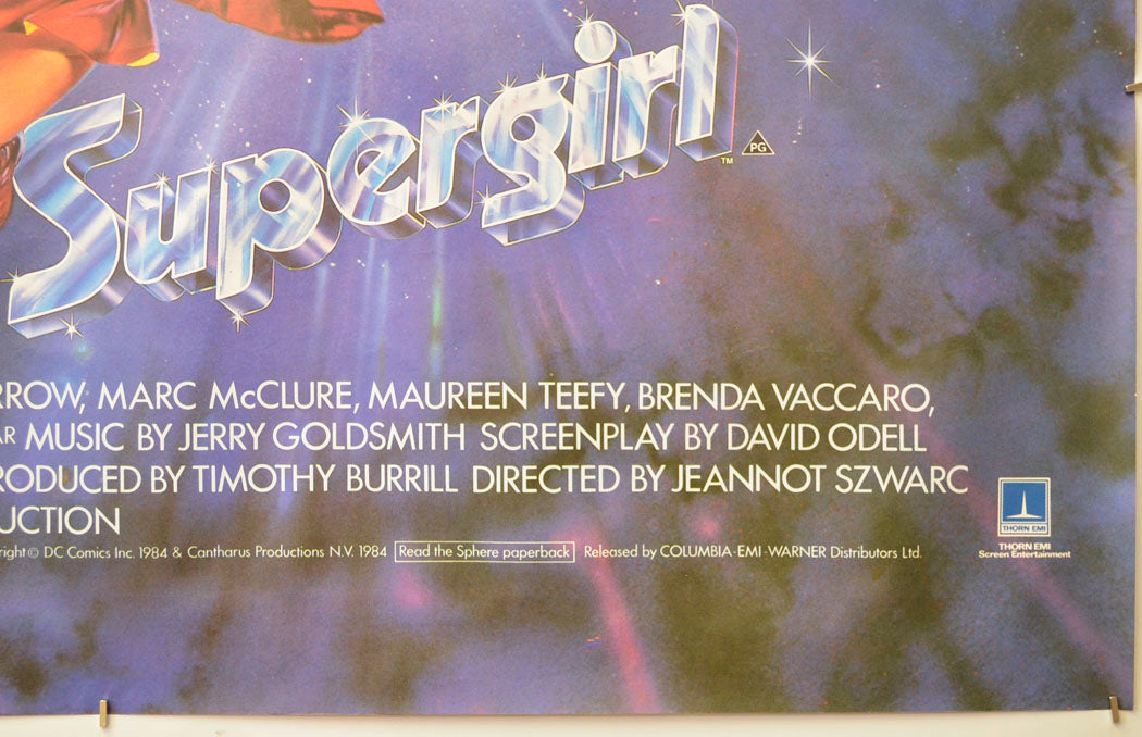 SUPERGIRL (Bottom Right) Cinema Quad Movie Poster 