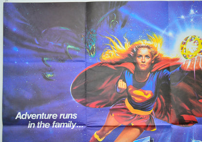 SUPERGIRL (Top Left) Cinema Quad Movie Poster 