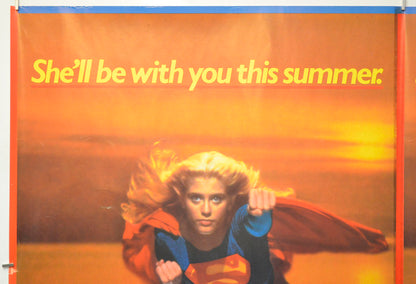 SUPERGIRL (Top Left) Cinema Quad Movie Poster 