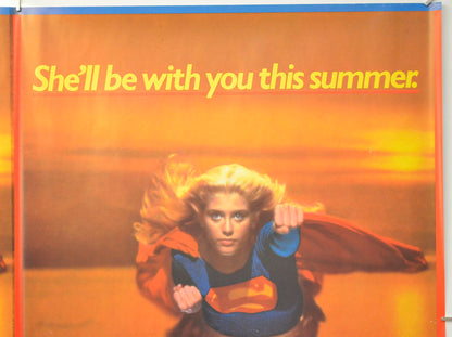 SUPERGIRL (Top Right) Cinema Quad Movie Poster 