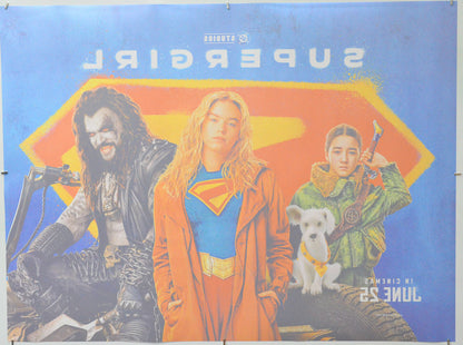 Supergirl (Back) Cinema Quad Movie Poster 