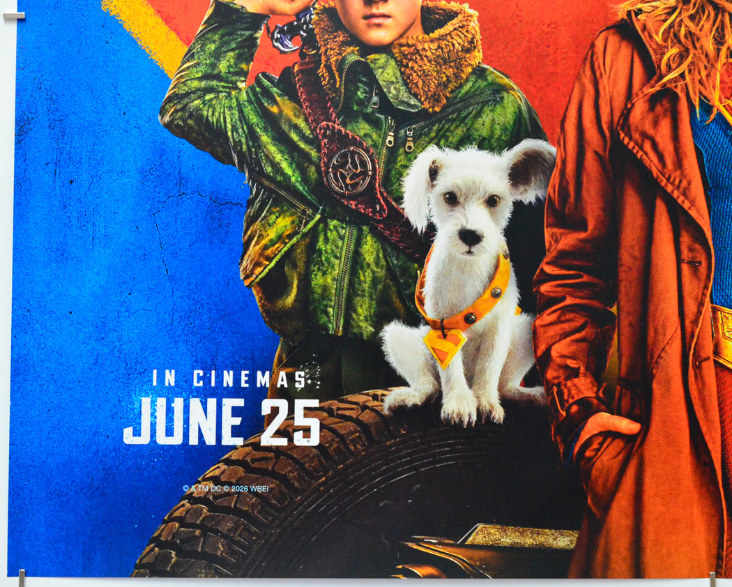 Supergirl (Bottom Left) Cinema Quad Movie Poster 