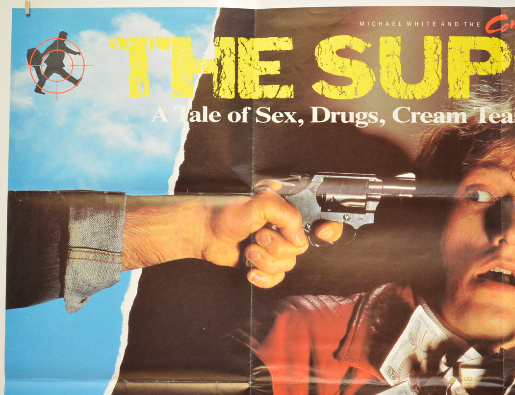 THE SUPERGRASS (Top Left) Cinema Quad Movie Poster 