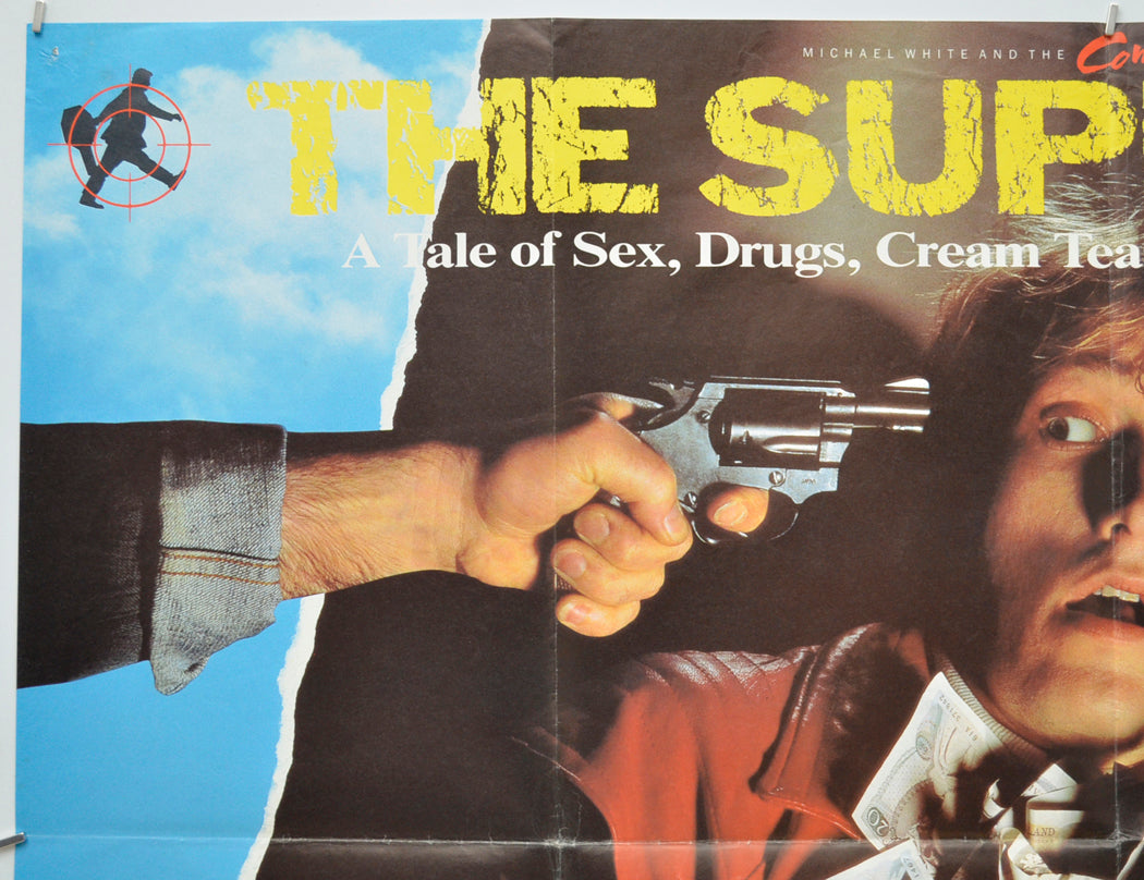 THE SUPERGRASS (Top Left) Cinema Quad Movie Poster 