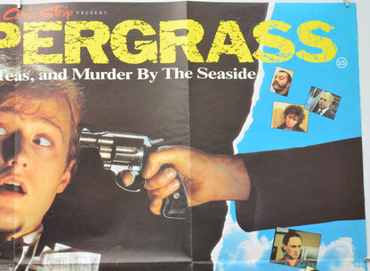 THE SUPERGRASS (Top Right) Cinema Quad Movie Poster 