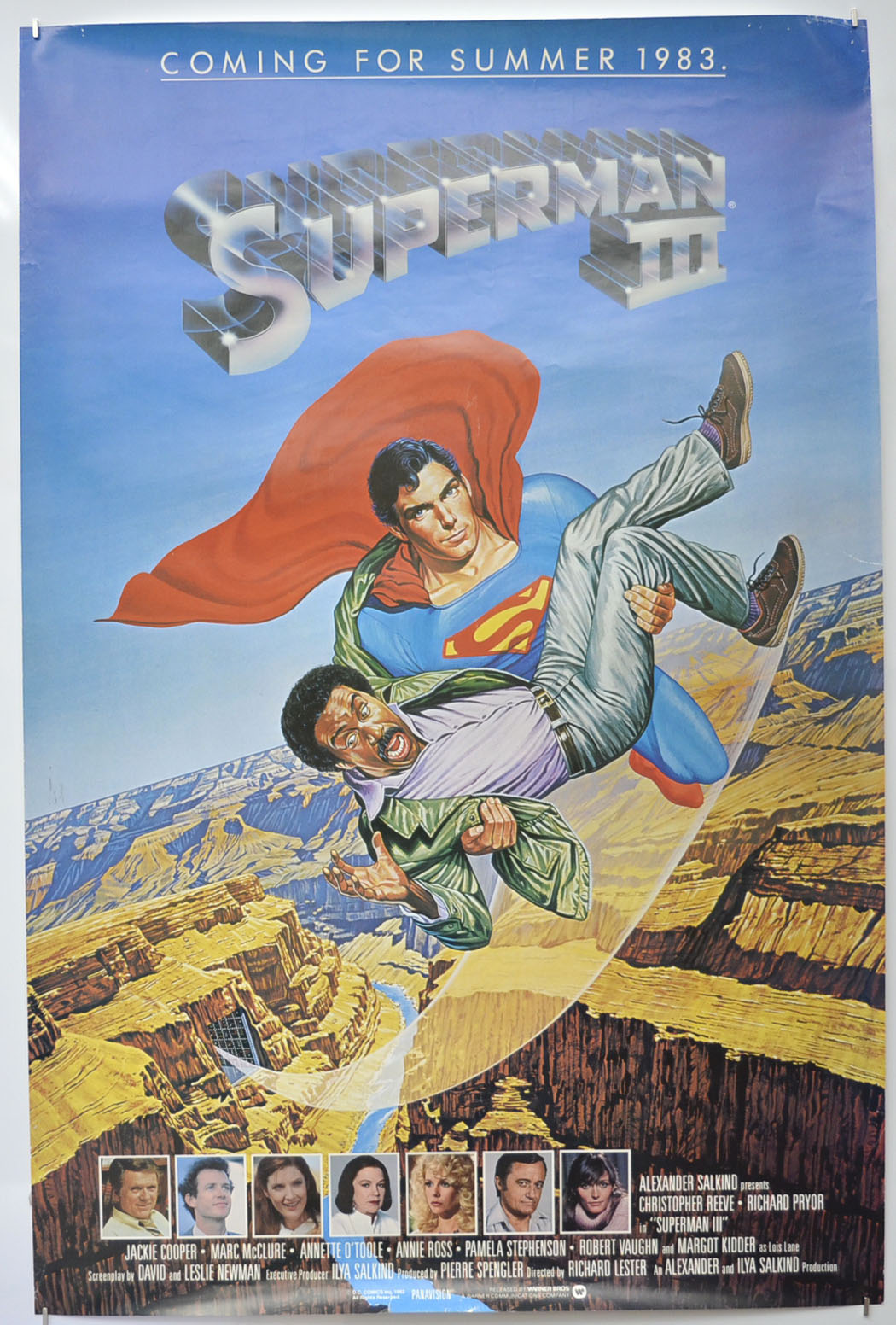 Superman III (Superman 3) Original One Sheet Poster - Film Poster - Movie Poster