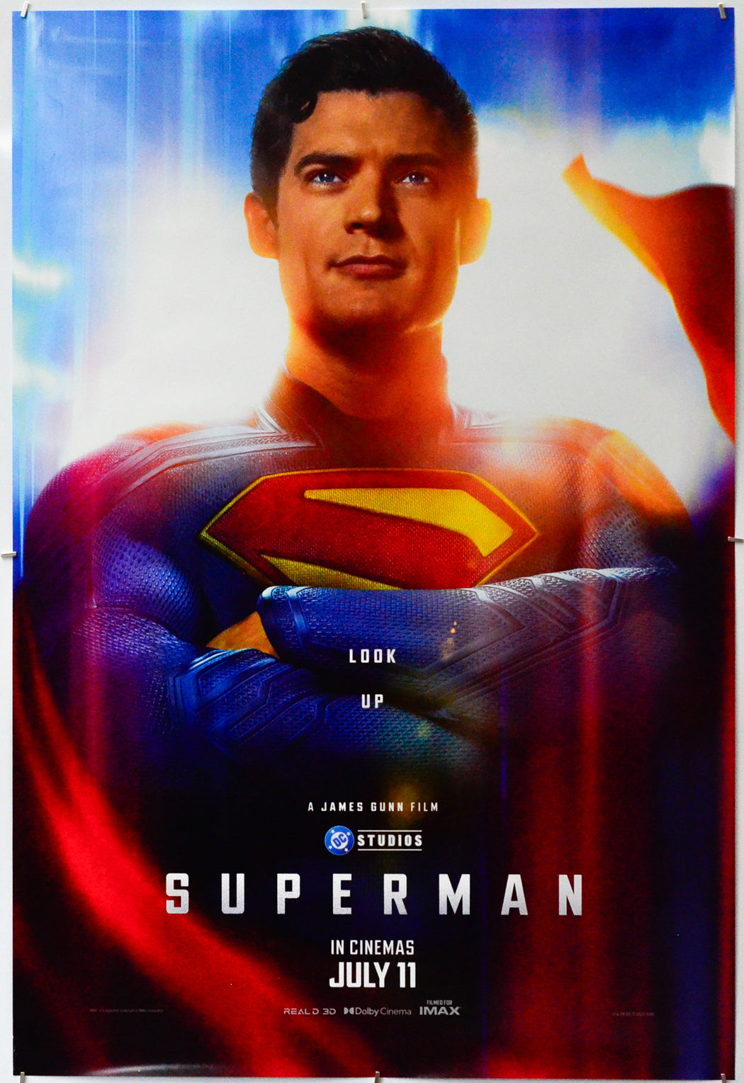 Superman - Original One Sheet Poster - Film Poster - Movie Poster 