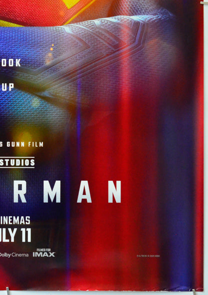 Superman (Bottom Right) Cinema One Sheet Movie Poster 