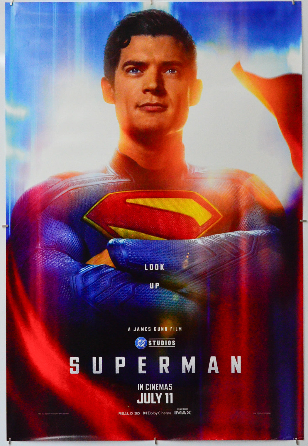 Superman - Original One Sheet Poster - Film Poster - Movie Poster 