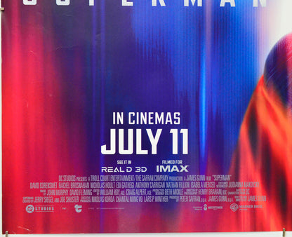Superman (Bottom Left) Cinema Quad Movie Poster 
