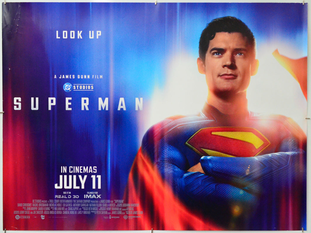 Superman - Original Quad Poster - Film Poster - Movie Poster