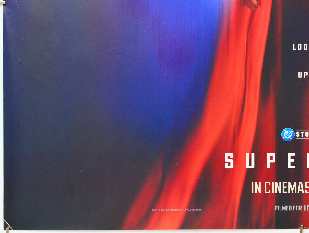 Superman (Bottom Left) Cinema Quad Movie Poster 