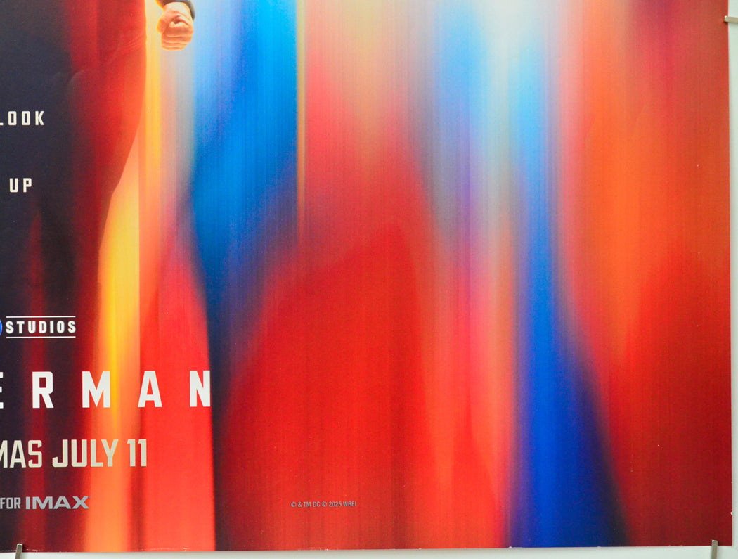 Superman (Bottom Right) Cinema Quad Movie Poster 