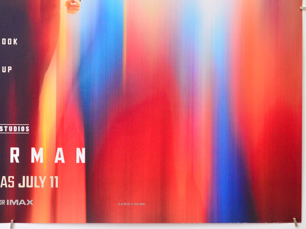 Superman (Bottom Right) Cinema Quad Movie Poster 