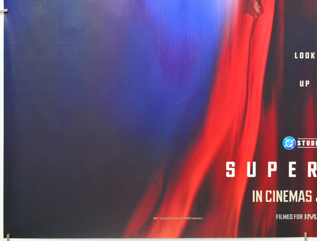 Superman (Bottom Left) Cinema Quad Movie Poster 
