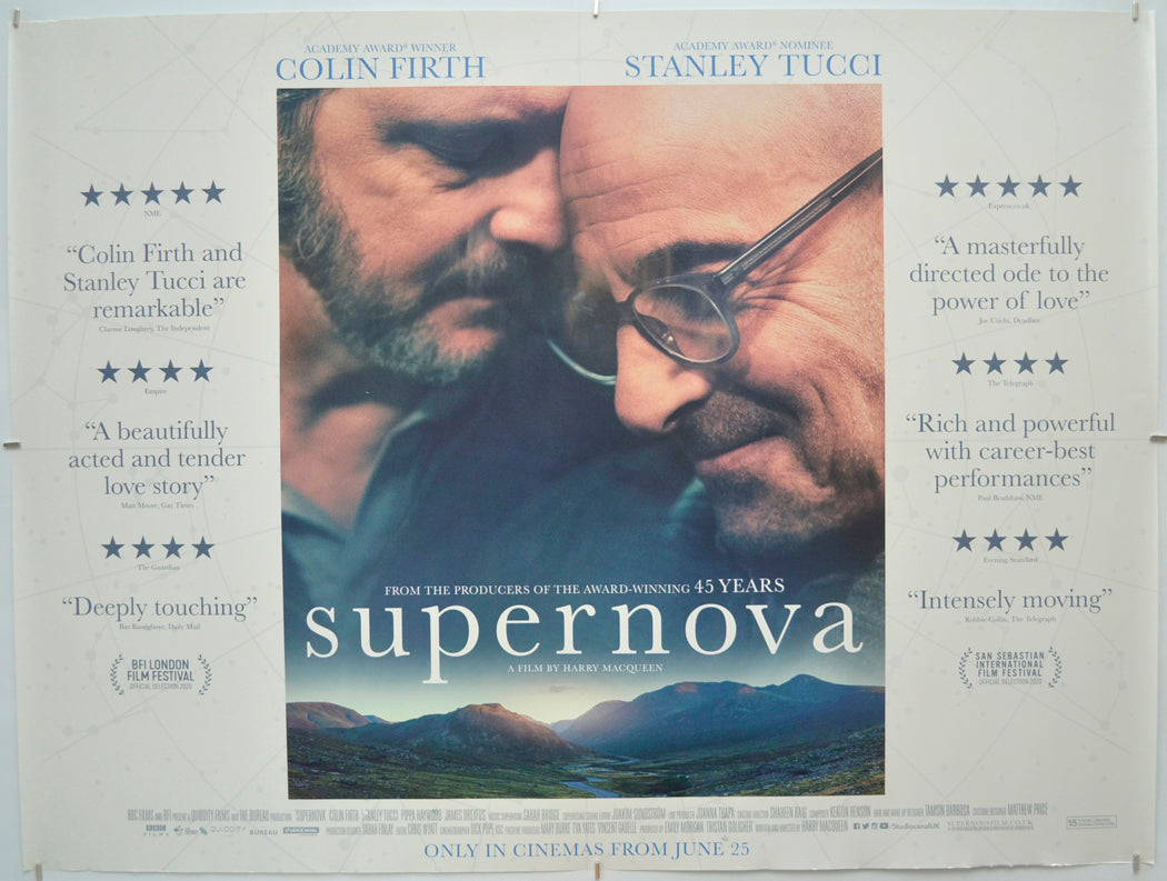 Supernova - Original Quad Poster - Film Poster - Movie Poster