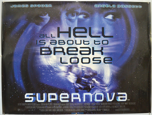 Supernova - Original Quad Poster - Film Poster - Movie Poster