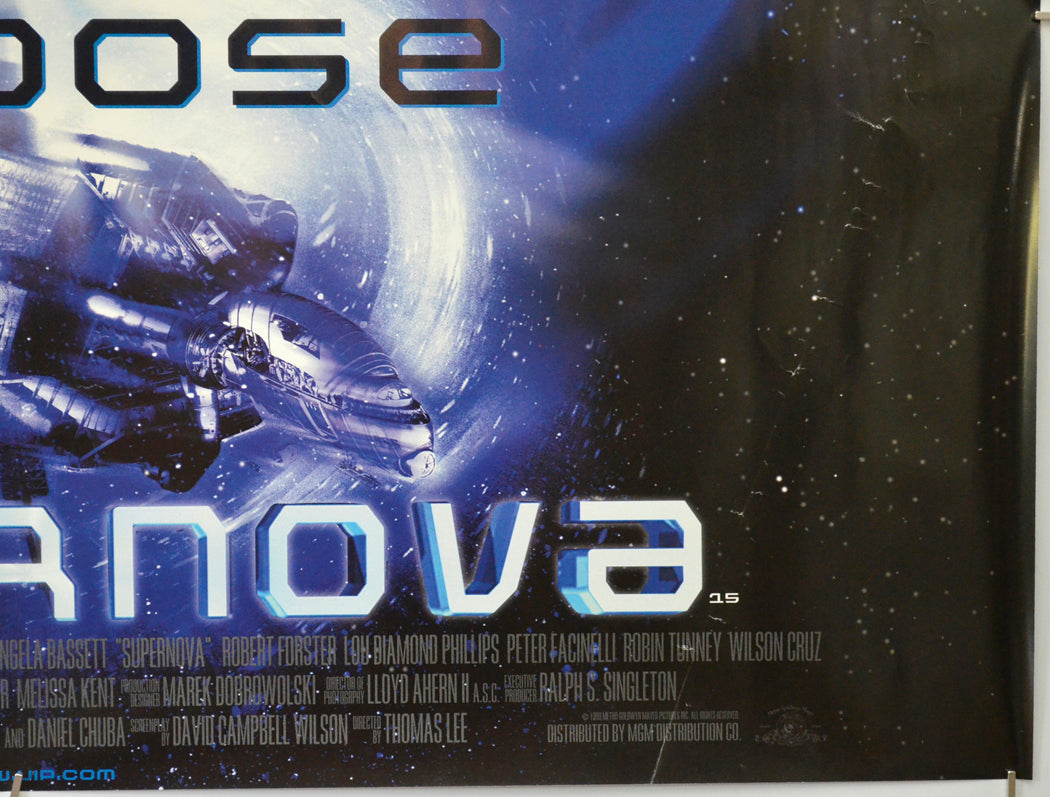 SUPERNOVA (Bottom Right) Cinema Quad Movie Poster 