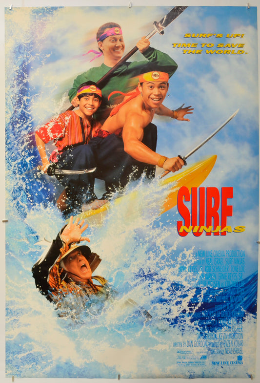 Surf Ninjas Original One Sheet Poster - Film Poster - Movie Poster