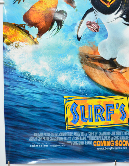 SURF’S UP (Bottom Left) Cinema One Sheet Movie Poster 