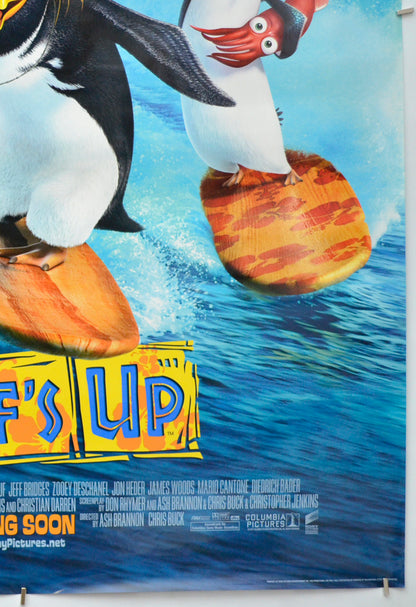 SURF’S UP (Bottom Right) Cinema One Sheet Movie Poster 