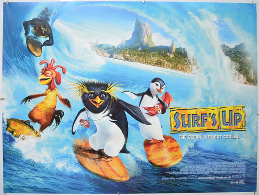 Surf's Up Original Quad Poster - Film Poster - Movie Poster