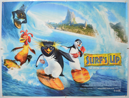 Surf’s Up Original Quad Poster - Film Poster - Movie Poster