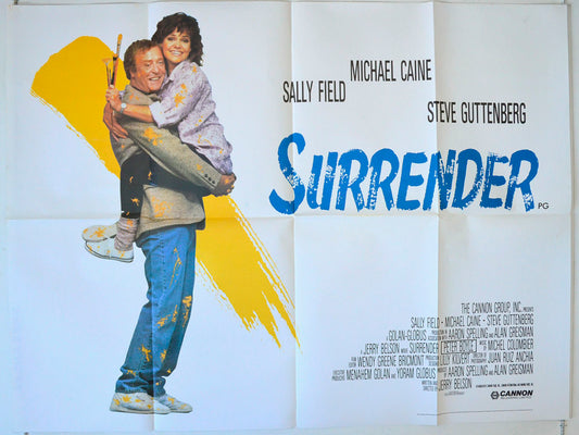 Surrender Original British Quad Poster - Movie Poster