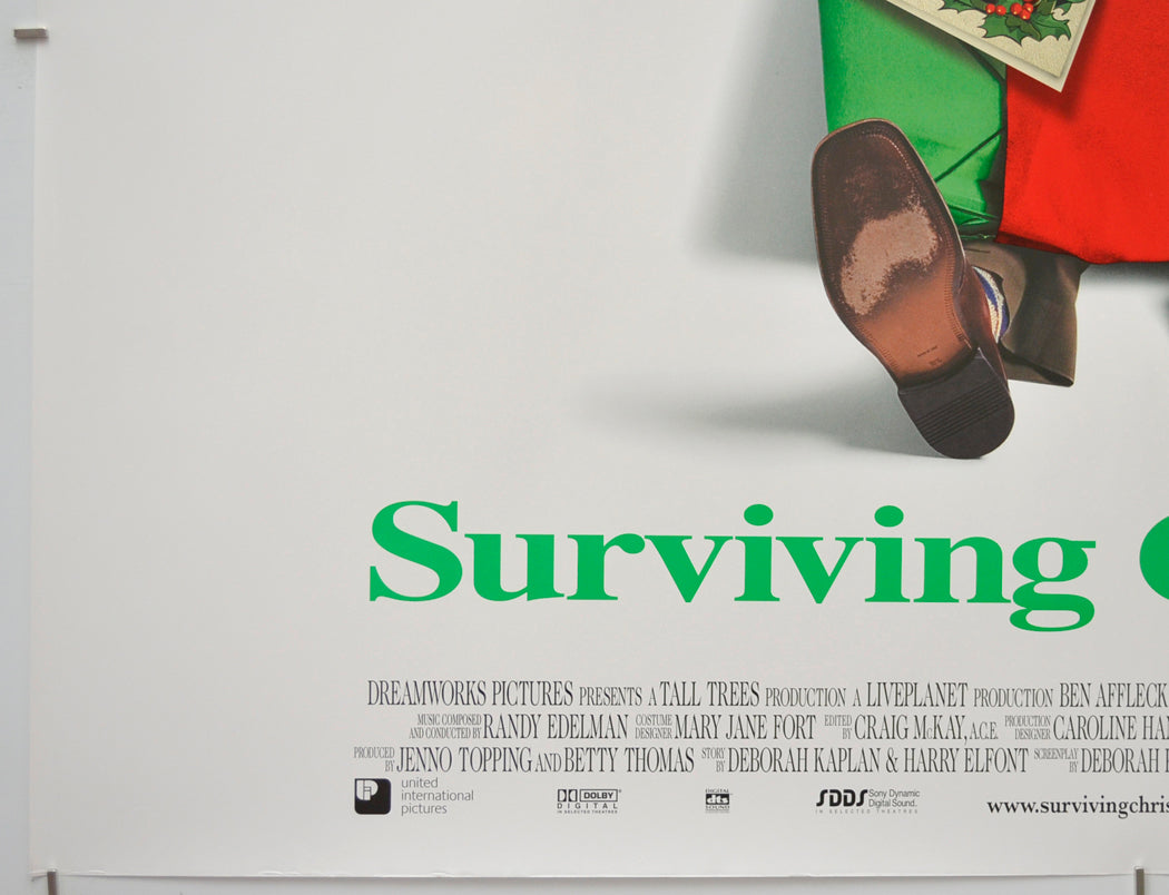 SURVIVING CHRISTMAS (Bottom Left) Cinema Quad Movie Poster 